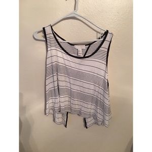 Shirt white crop top